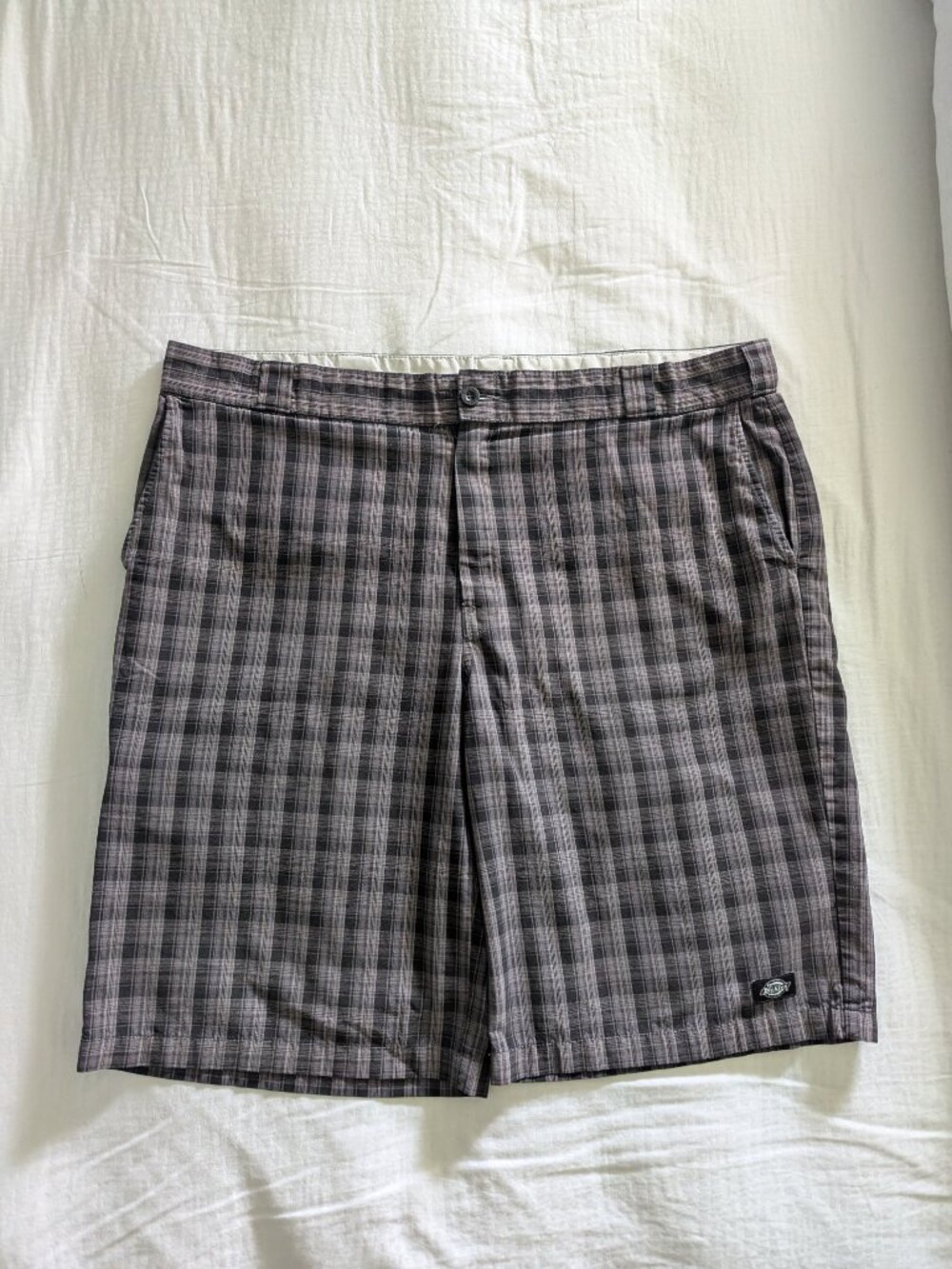 Big & Tall Men's Dickies Plaid Shorts